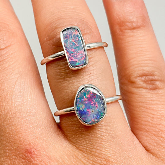 Australian Opal Ring - Rocks and Gems Canada