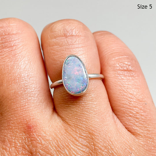 Australian Opal Ring - Rocks and Gems Canada