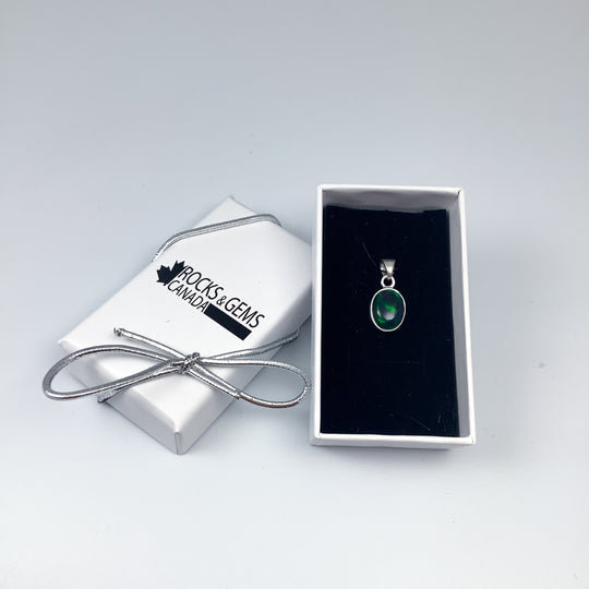 Black Ethiopian Opal Pendant