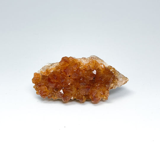Dark Citrine Druze Cluster - Rocks and Gems Canada