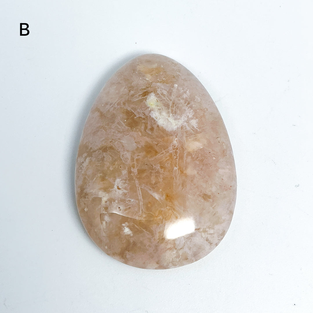 Worry Stone - Flower Agate - Rocks and Gems Canada