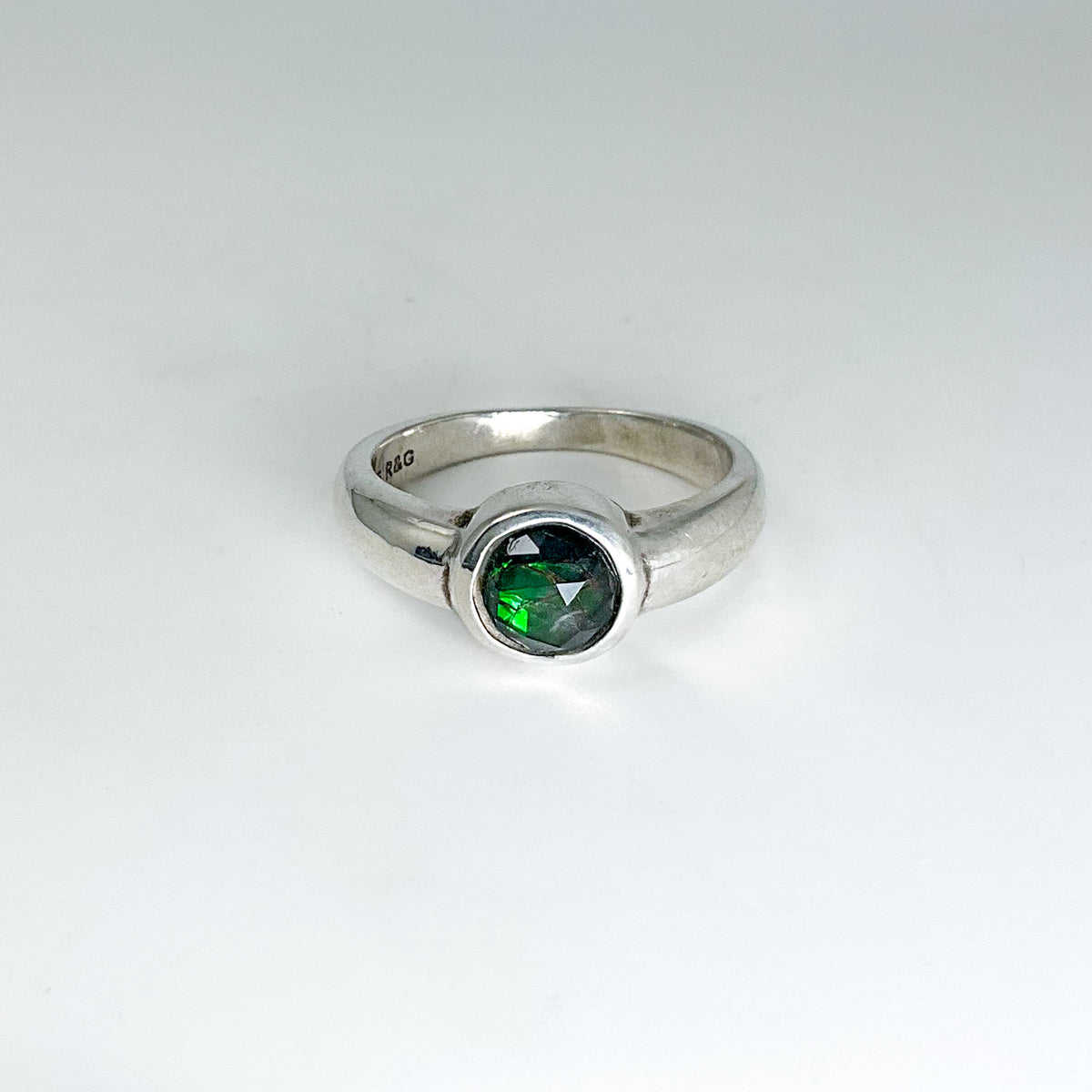 Alberta Ammolite Ring - Rocks and Gems Canada