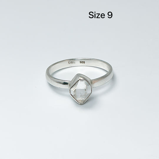 Herkimer Diamond Ring - Rocks and Gems Canada