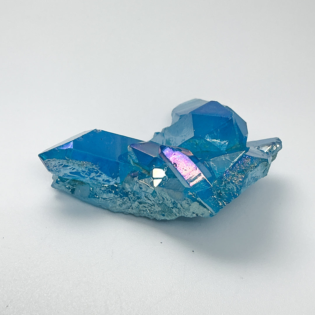 Aqua Aura Quartz Cluster