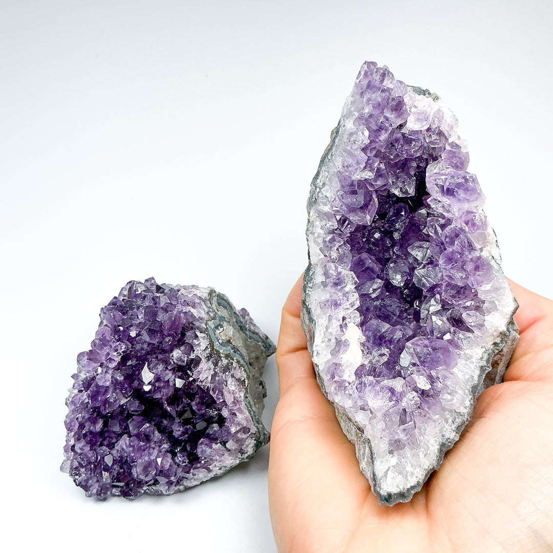 Amethyst Druze Stand Up - Rocks and Gems Canada