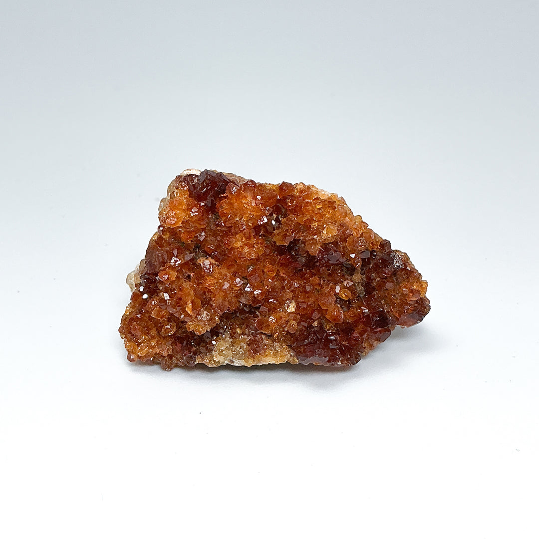 Dark Citrine Druze Cluster - Rocks and Gems Canada