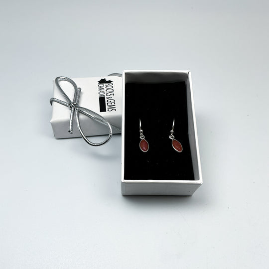 Rhodonite Dangle Earrings