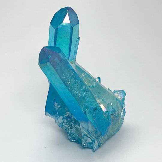 Aqua Aura Quartz Cluster