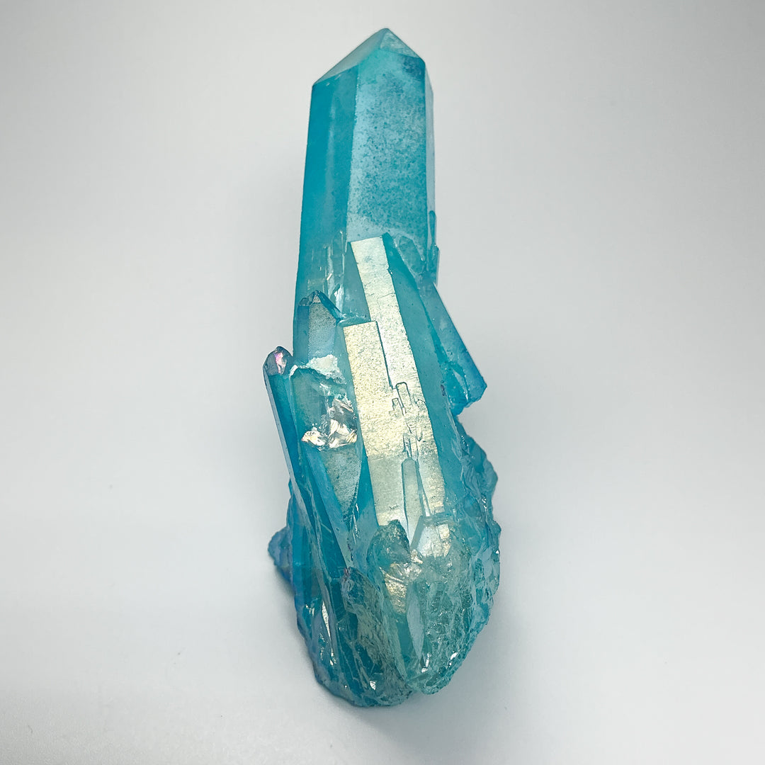Aqua Aura Quartz Cluster