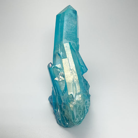 Aqua Aura Quartz Cluster
