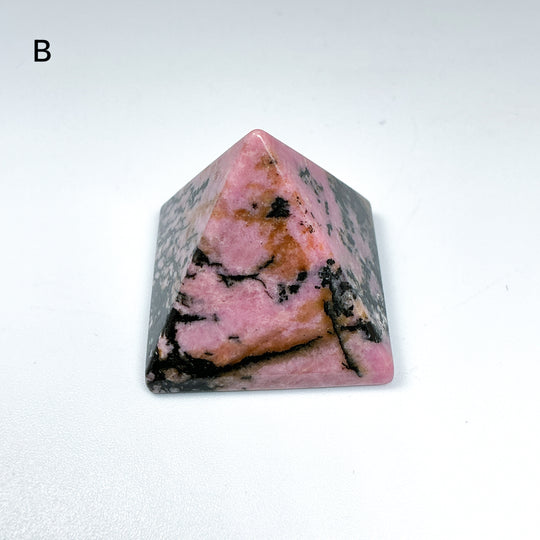 Rhodonite Pyramid - Rocks and Gems Canada