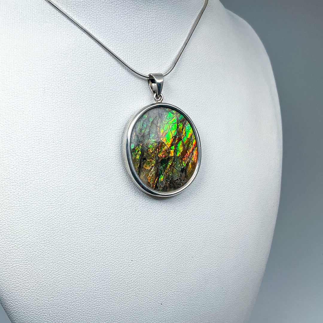Alberta Ammolite Pendant