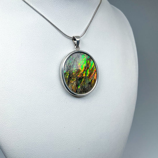 Alberta Ammolite Pendant