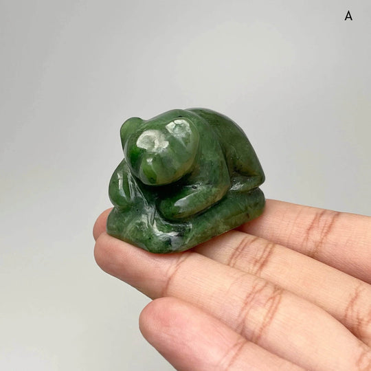 BC Jade Bear Carving-Rocks and Gems Canada