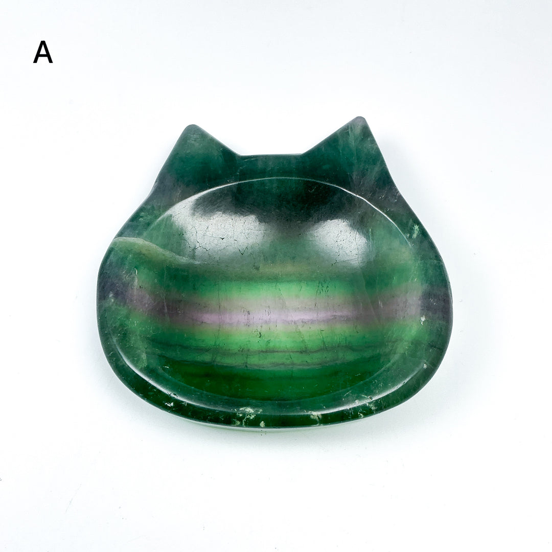 Fluorite Cat Bowl - Rocks and Gems Canada