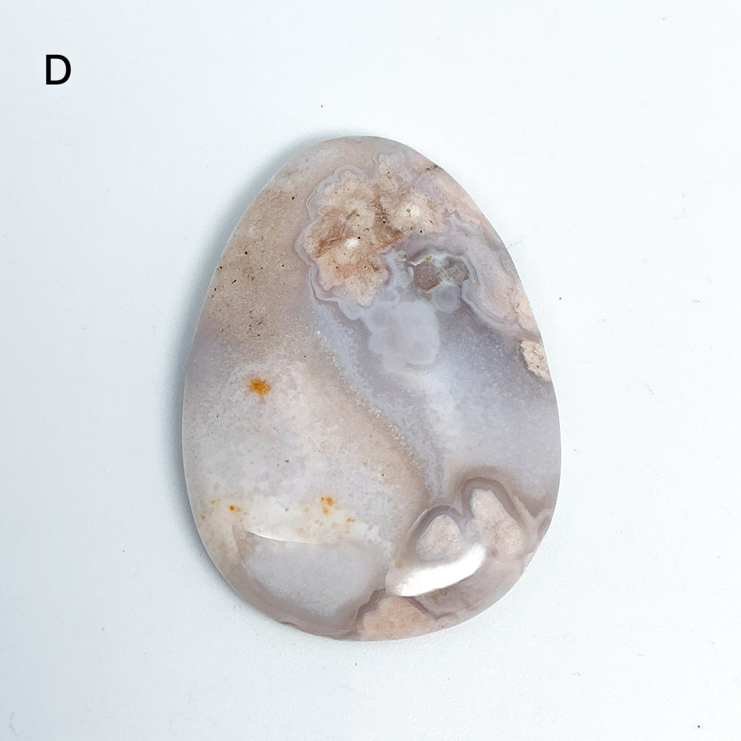 Worry Stone - Flower Agate - Rocks and Gems Canada