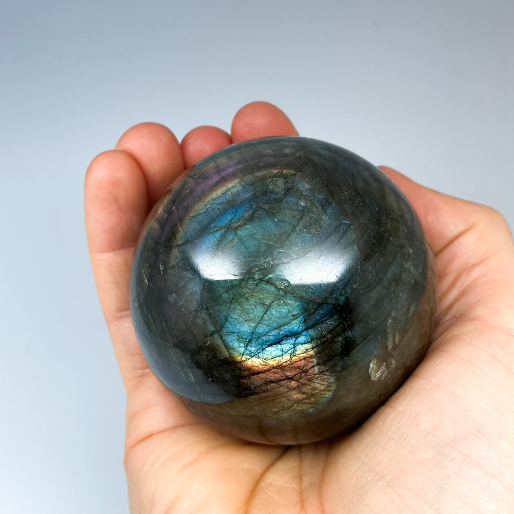 Labradorite Sphere - Rocks and Gems Canada