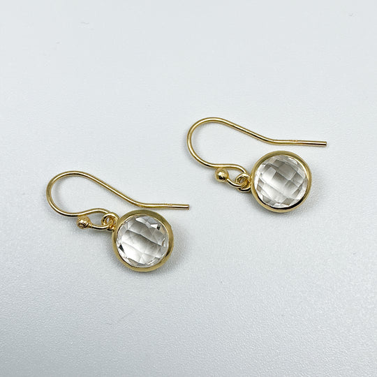Quartz Dangle Earrings