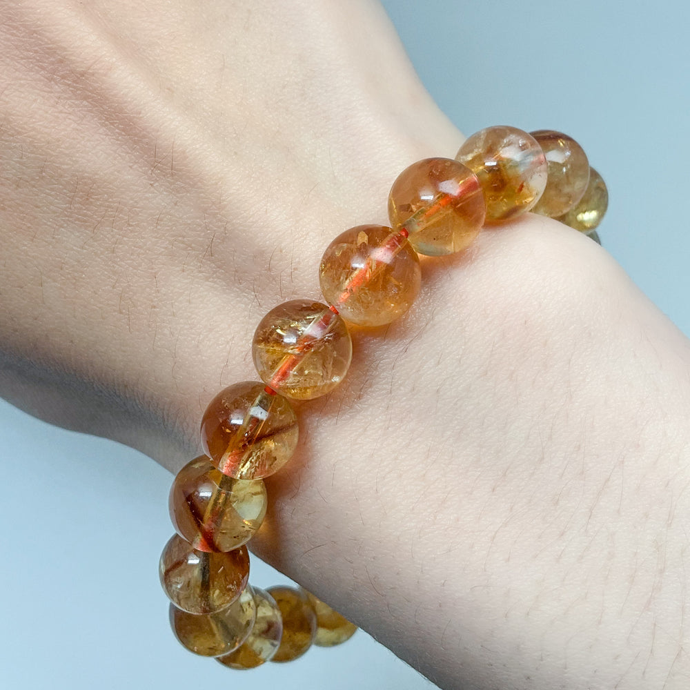 Citrine Beaded Bracelet - Rocks and Gems Canada