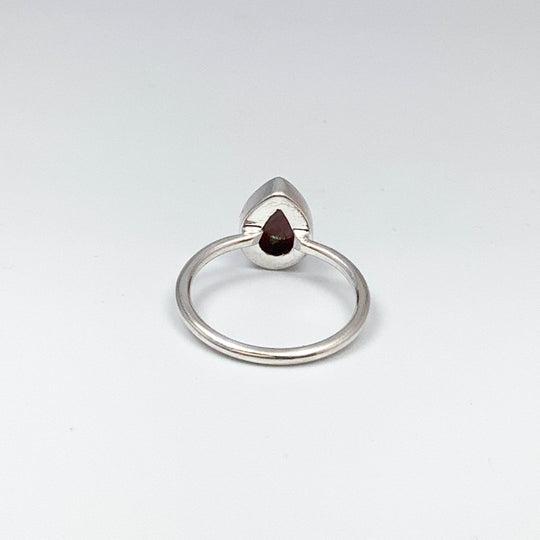 Black Ethiopian Opal Ring-Rocks and Gems Canada