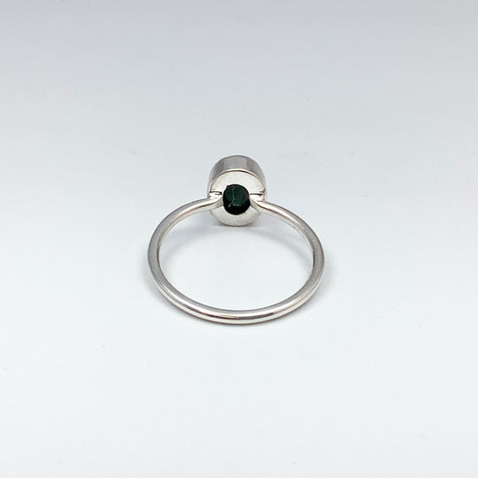 Black Ethiopian Opal Ring-Rocks and Gems Canada
