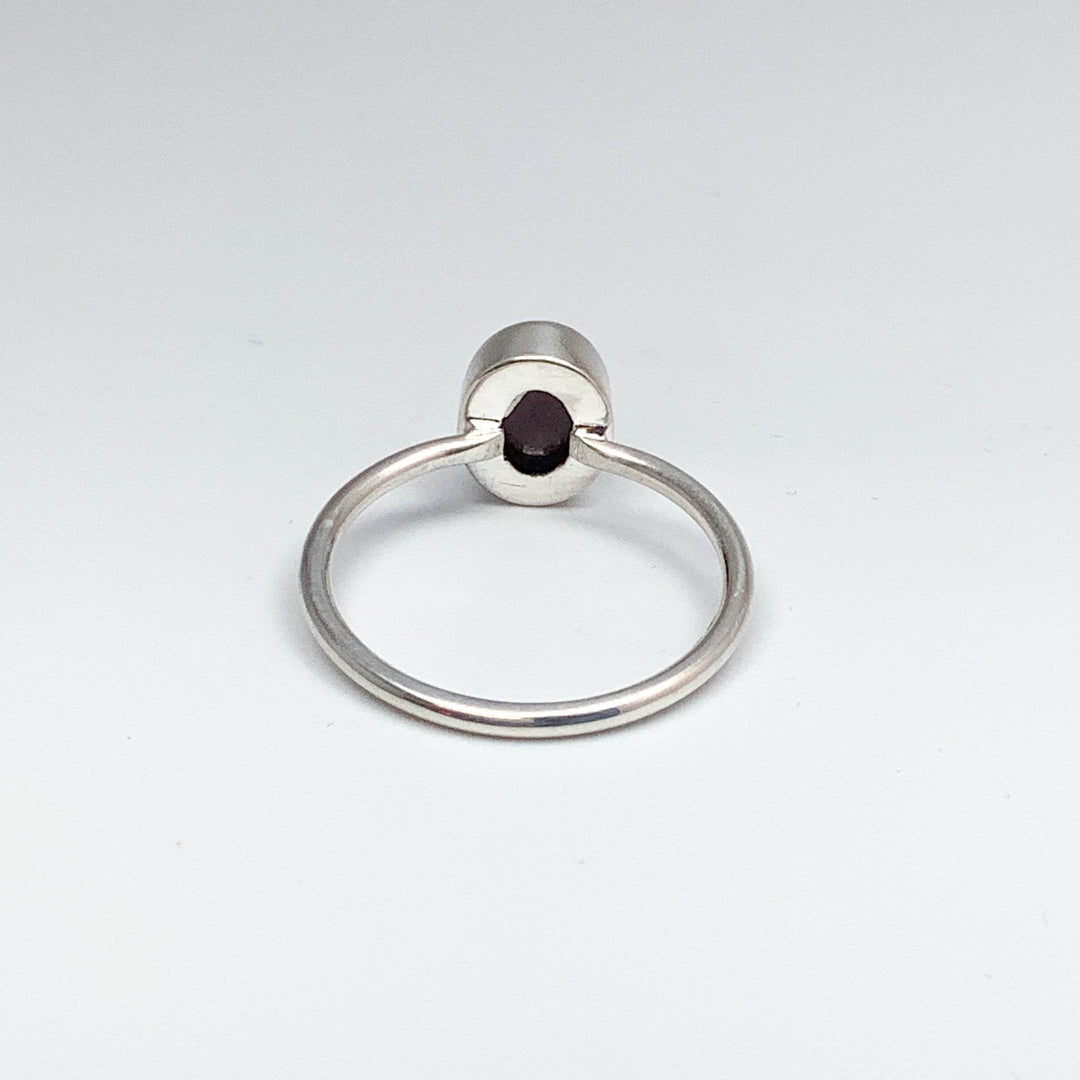 Black Ethiopian Opal Ring-Rocks and Gems Canada