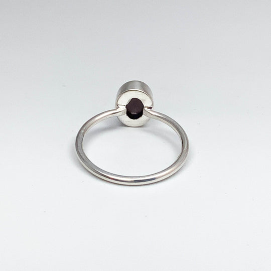 Black Ethiopian Opal Ring-Rocks and Gems Canada