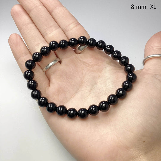 Black Onyx Beaded Bracelet-Rocks and Gems Canada