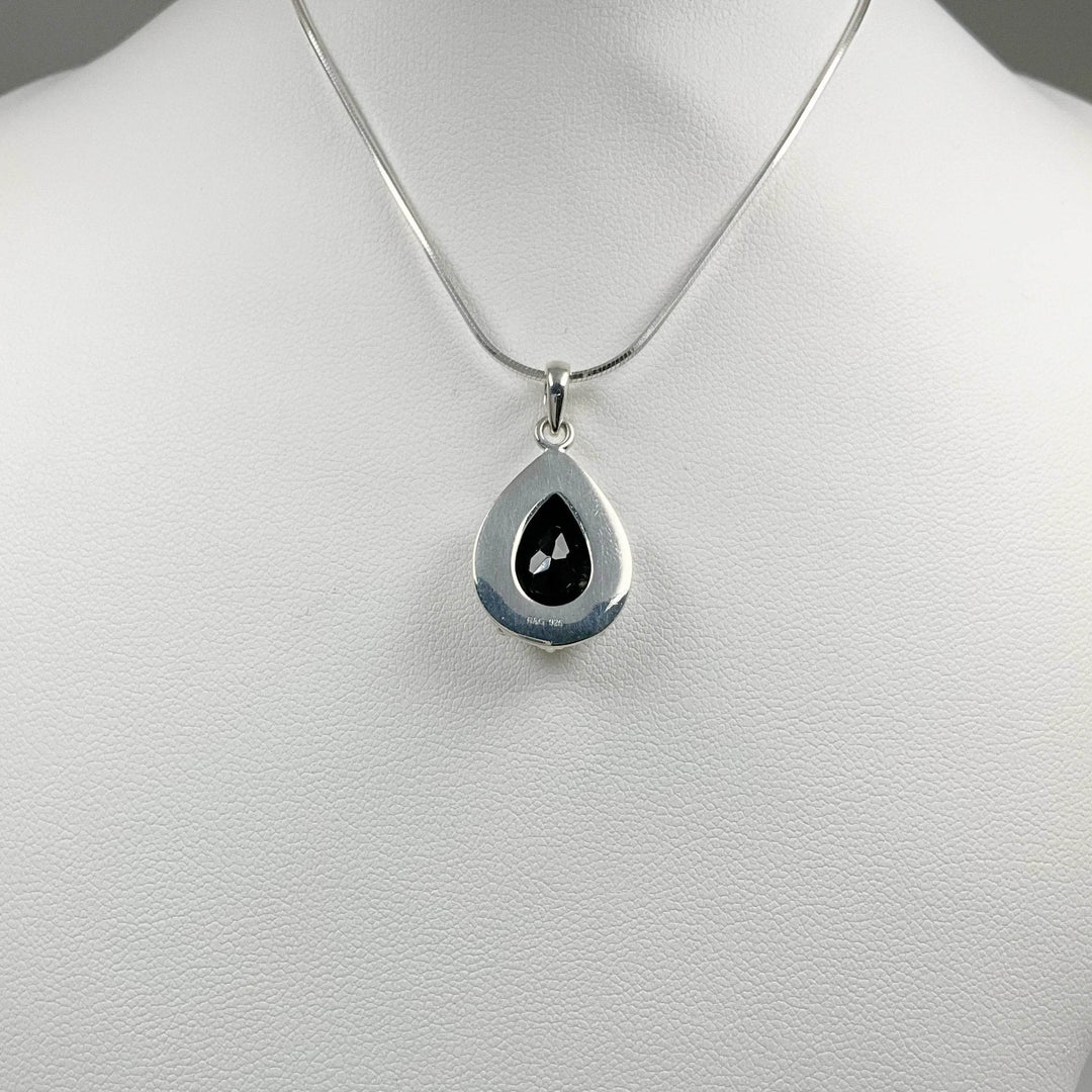 Black Onyx Pendant-Rocks and Gems Canada