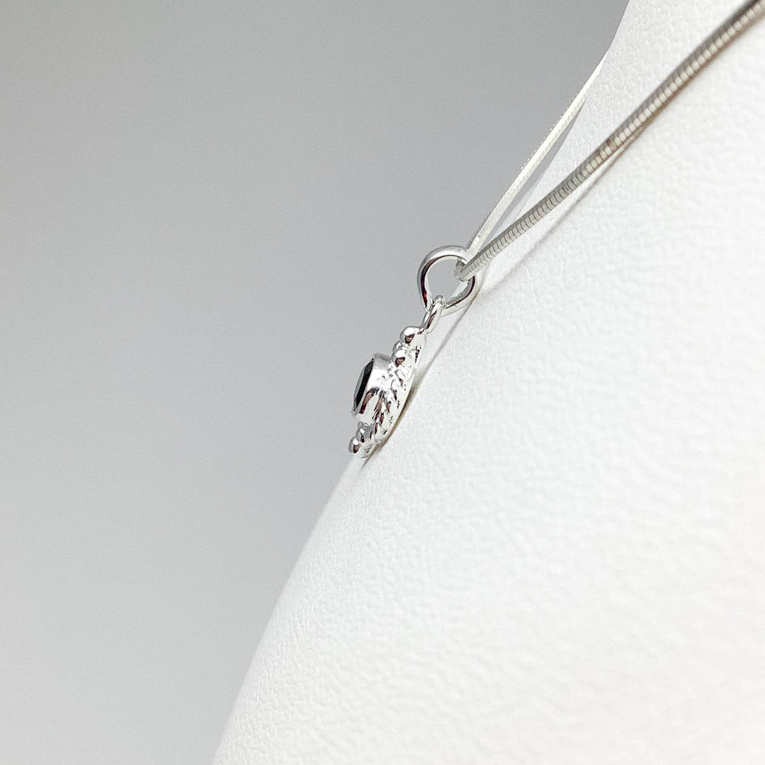 Black Onyx Pendant-Rocks and Gems Canada