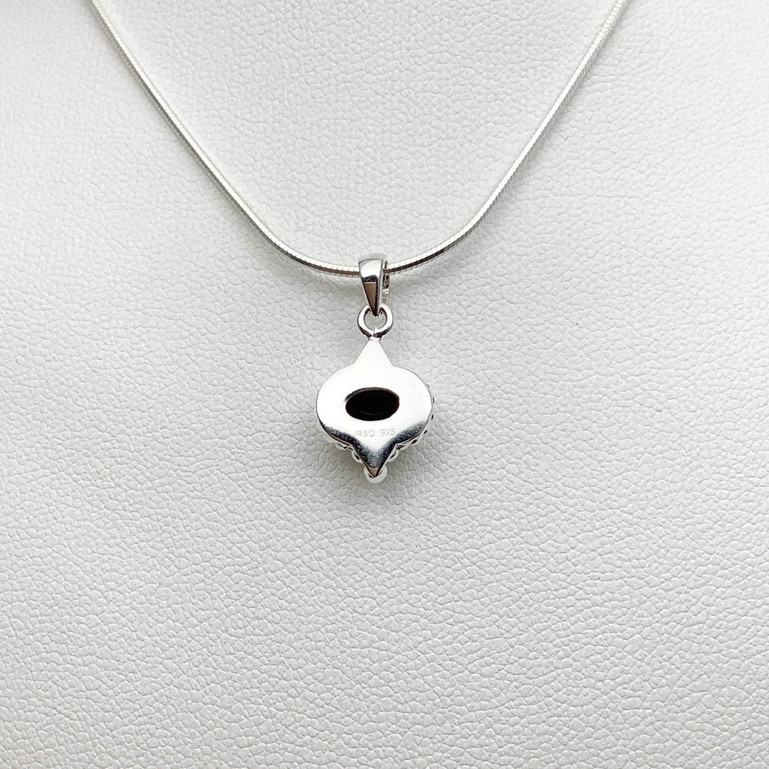 Black Onyx Pendant-Rocks and Gems Canada