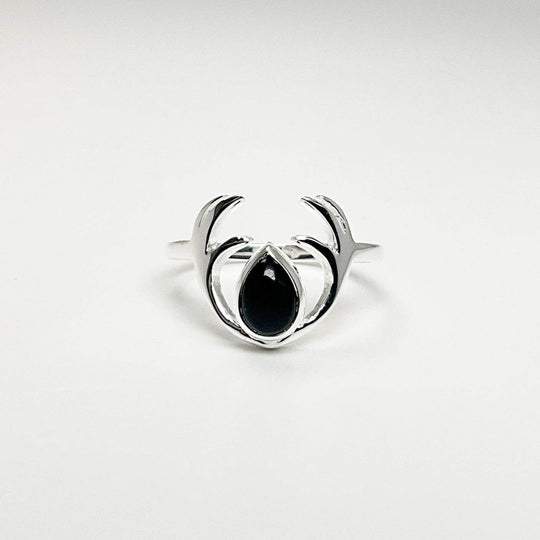 Black Onyx Ring-Rocks and Gems Canada
