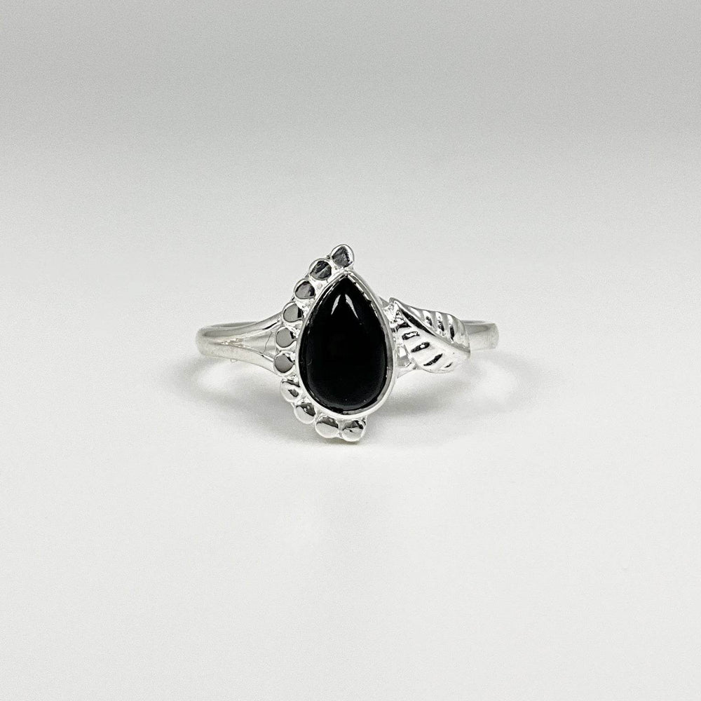Black Onyx Ring-Rocks and Gems Canada