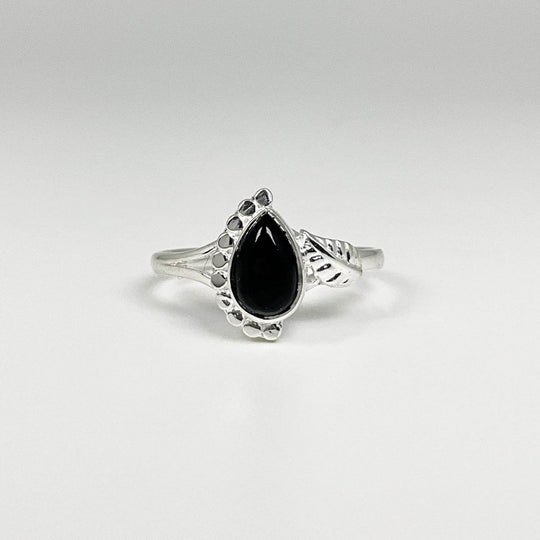 Black Onyx Ring-Rocks and Gems Canada