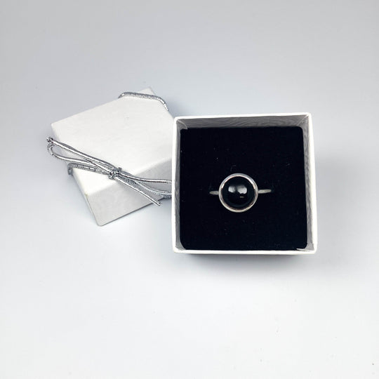 Black Onyx Ring-Rocks and Gems Canada