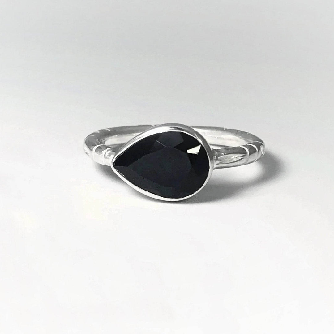 Black Onyx Ring-Rocks and Gems Canada