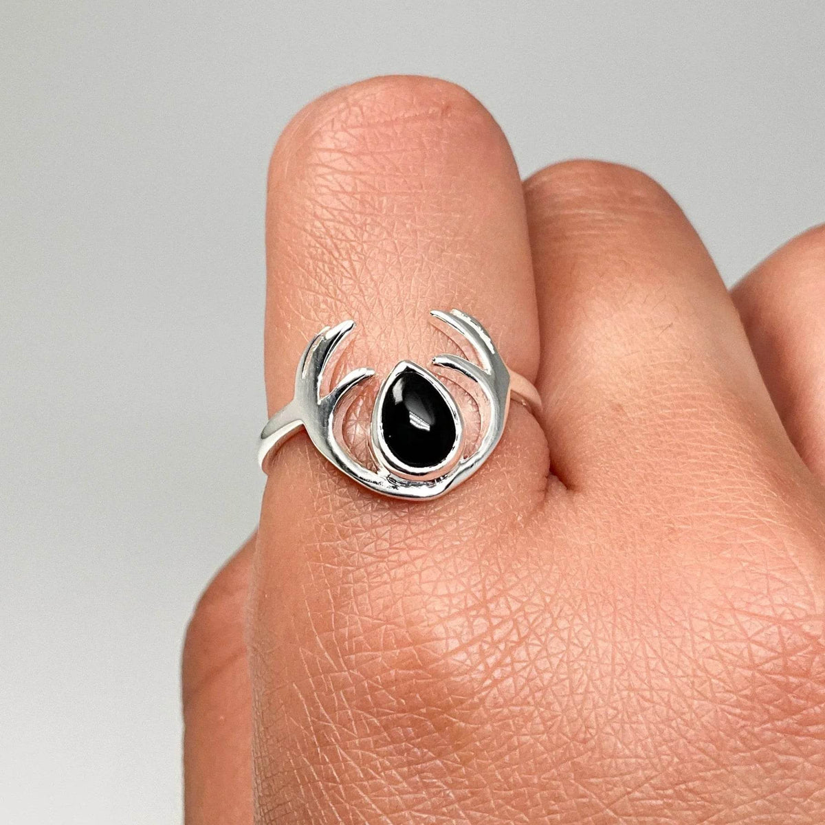 Black Onyx Ring-Rocks and Gems Canada