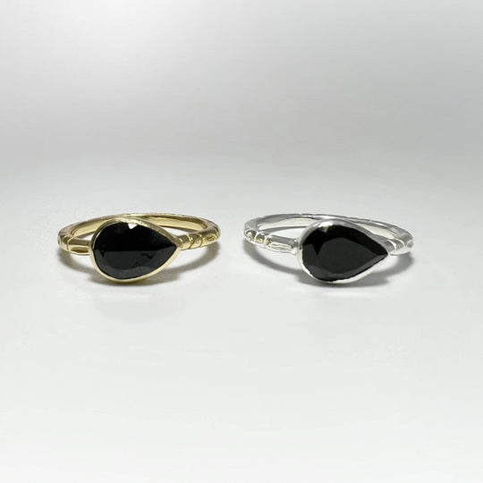 Black Onyx Ring-Rocks and Gems Canada