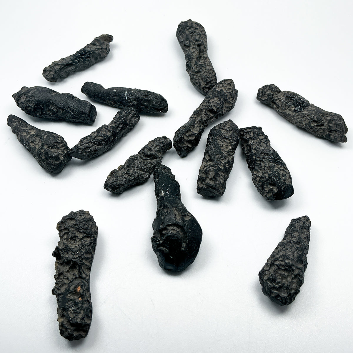 Black Tektite Specimen-Rocks and Gems Canada