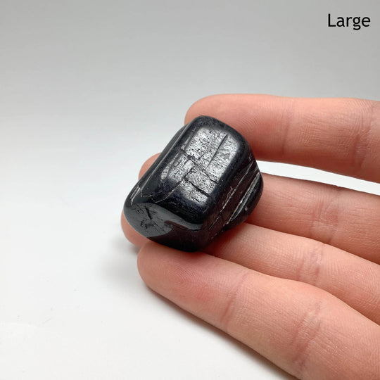 Black Tourmaline Tumble-Rocks and Gems Canada
