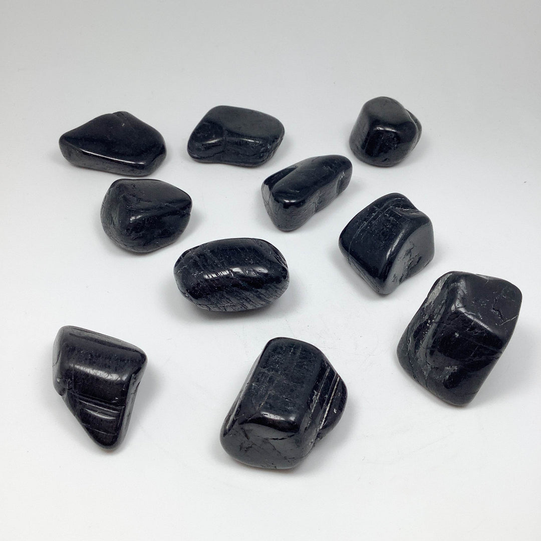 Black Tourmaline Tumble-Rocks and Gems Canada