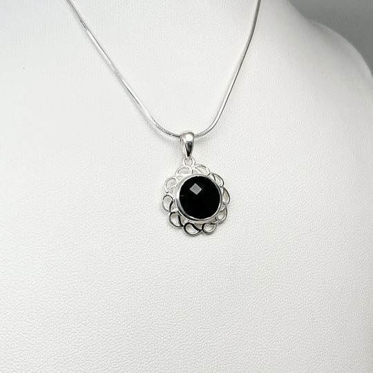 Black Onyx Pendant - Rocks and Gems Canada
