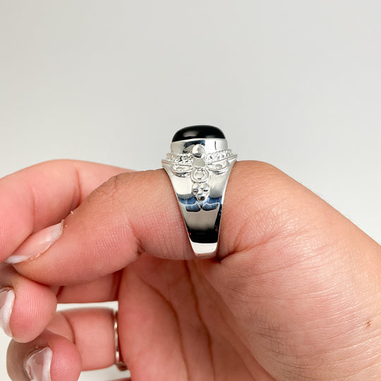 Black Onyx Ring - Rocks and Gems Canada