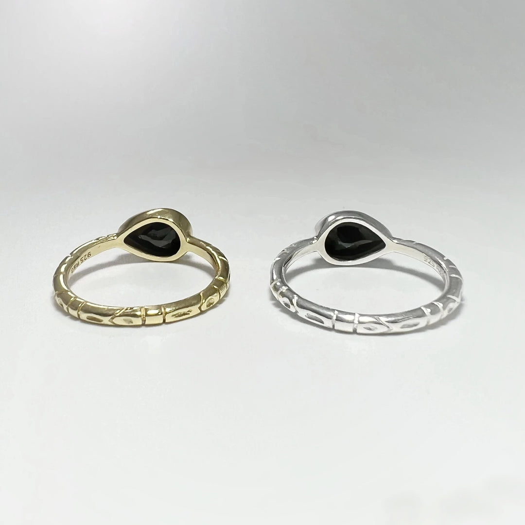 Black Onyx Ring - Rocks and Gems Canada