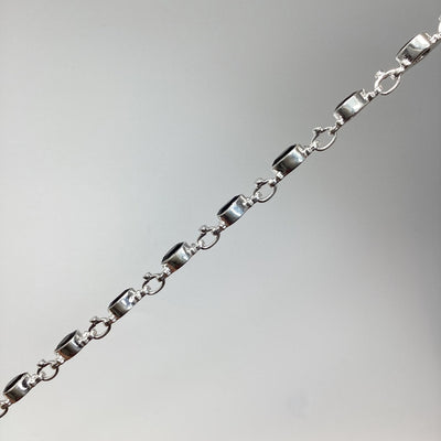 Black Onyx Sterling Silver Bracelet