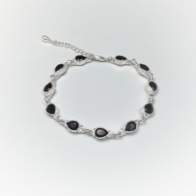 Black Onyx Sterling Silver Bracelet