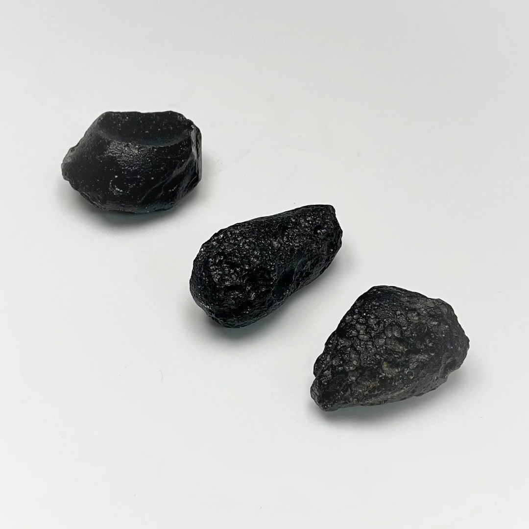 Black Tektite Specimen - Rocks and Gems Canada