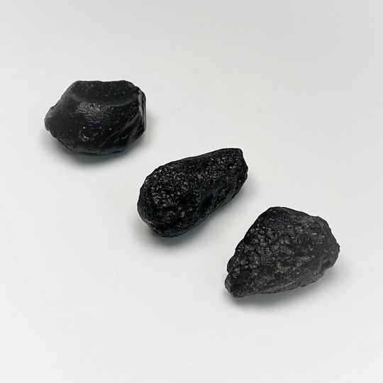 Black Tektite Specimen - Rocks and Gems Canada