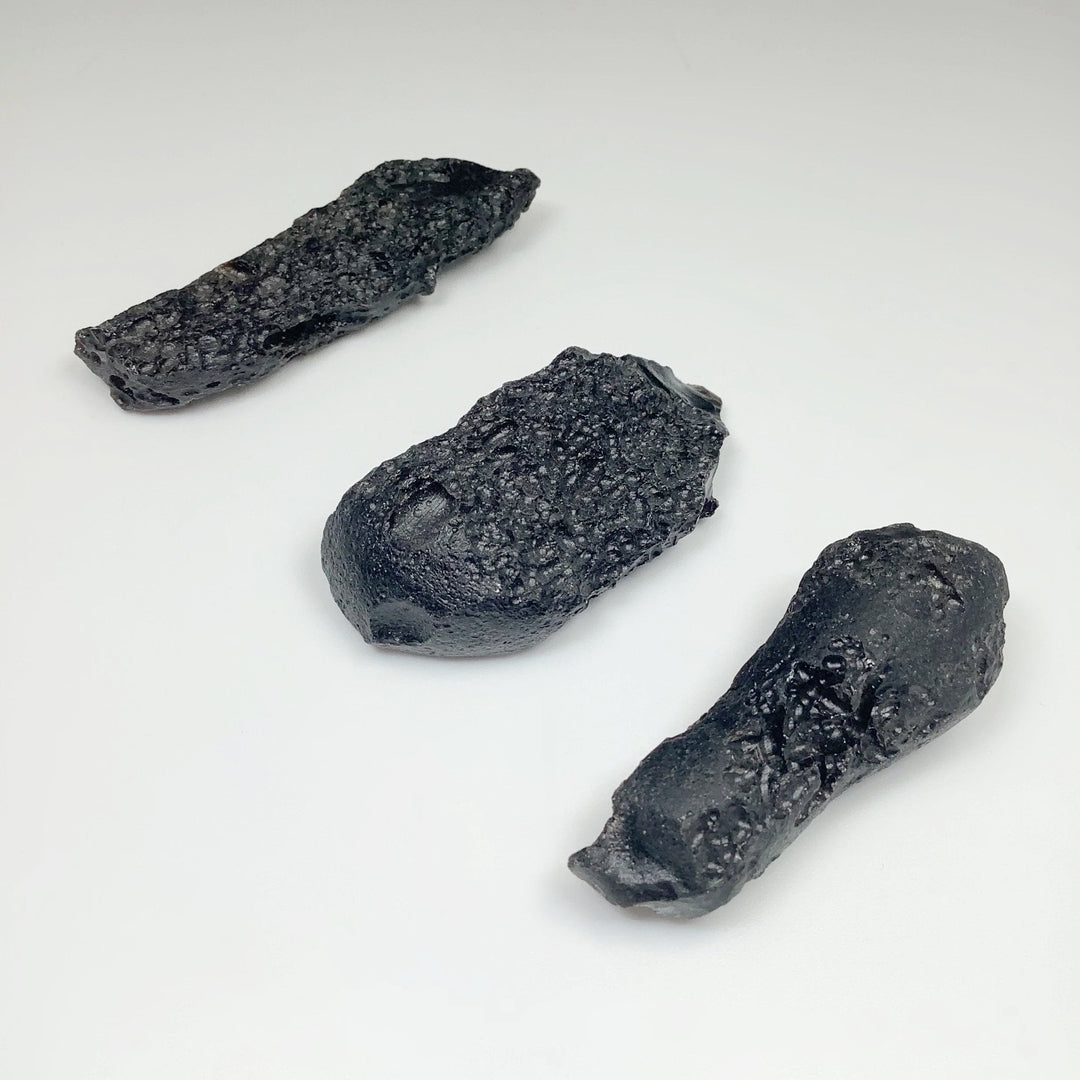 Black Tektite Specimen - Rocks and Gems Canada