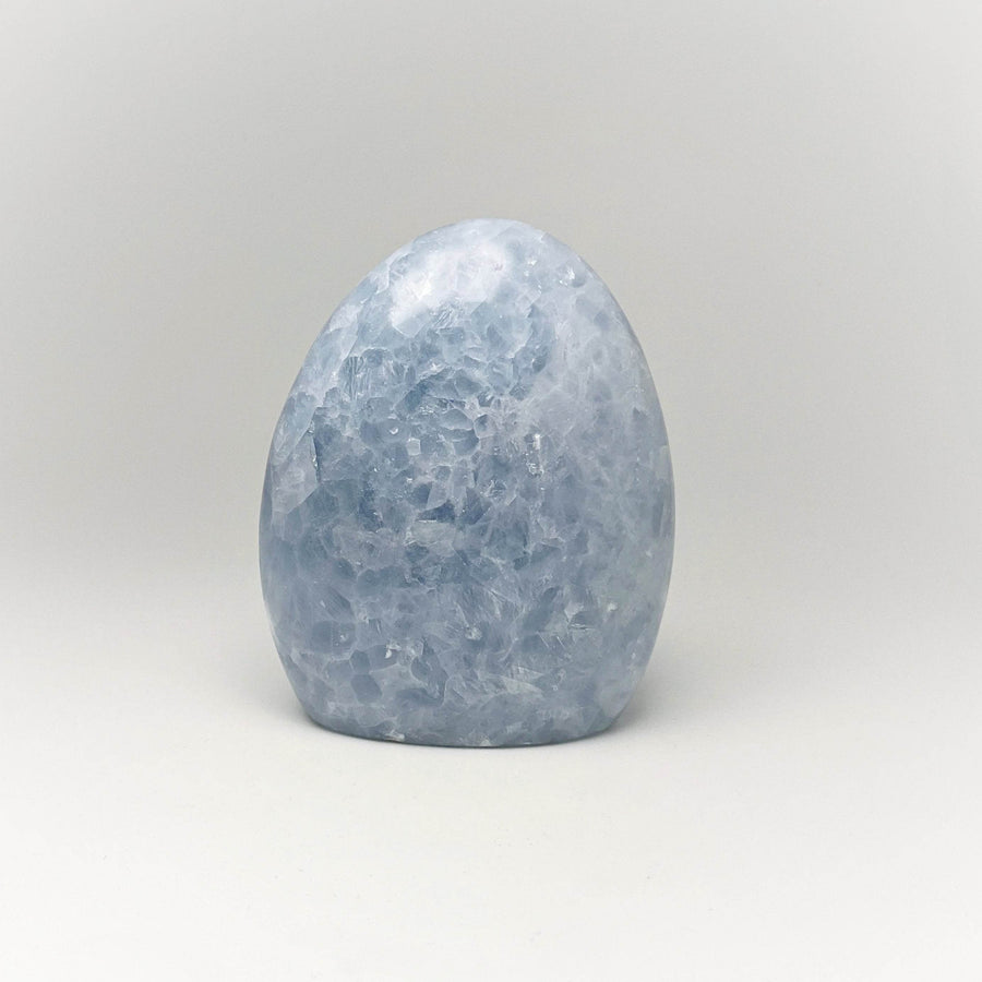 Blue Calcite Stand Up-Rocks and Gems Canada